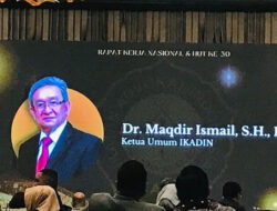 RAKERNAS IKADIN — Pemberantasan Korupsi, Tantangan Besar Penegakan Hukum di Indonesia