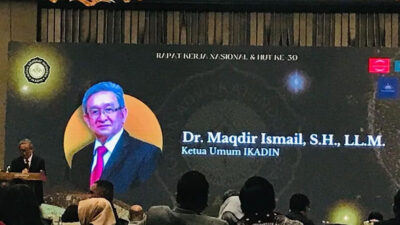 RAKERNAS IKADIN -- Pemberantasan Korupsi, Tantangan Besar Penegakan Hukum di Indonesia