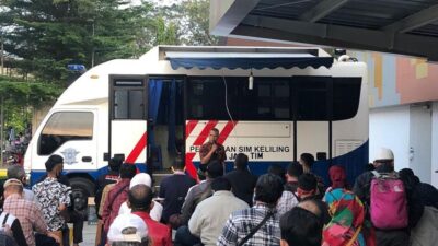 Gerai SIM Keliling di DKI Jakarta Hari Ini Masih Buka di Lima Wilayah