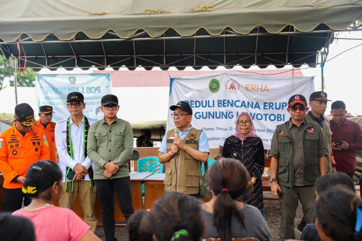 Relokasi Korban Erupsi Gunung Lewotobi Laki-laki Bertujuan Tingkatkan Kualitas Hidup Masyarakat