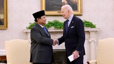 Bertemu Biden di Gedung Putih, Prabowo Tekankan Komitmennya Tingkatkan Hubungan Indonesia-AS