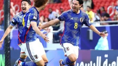 Latihan Timnas Jepang di Lapangan A SUGBK Hanya Dihadiri Enam Pemain