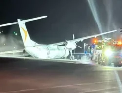 Alami Kerusakan Roda, Pesawat Air Canada Terbakar Saat Mendarat Darurat di Bandara Halifax