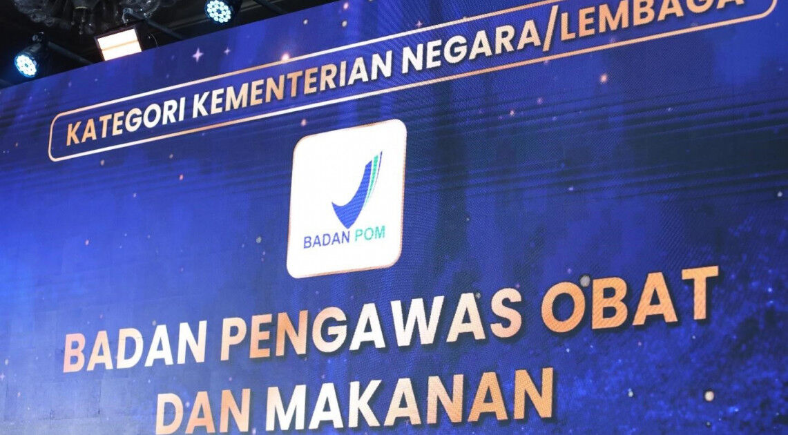 Penghargaan dari KIP, BPOM Raih Nilai Tertinggi 96,63