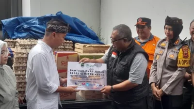 Bupati Sukabumi Pastikan Bantuan Logistik untuk Warga Terdampak Bencana Cukup