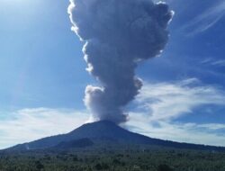 BNPB Pasang Sirine dan Rambu-rambu di Sekitar Gunung Ibu