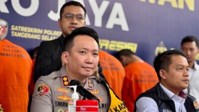 Polres Tangsel Ringkus Sindikat Judi Online Internasional