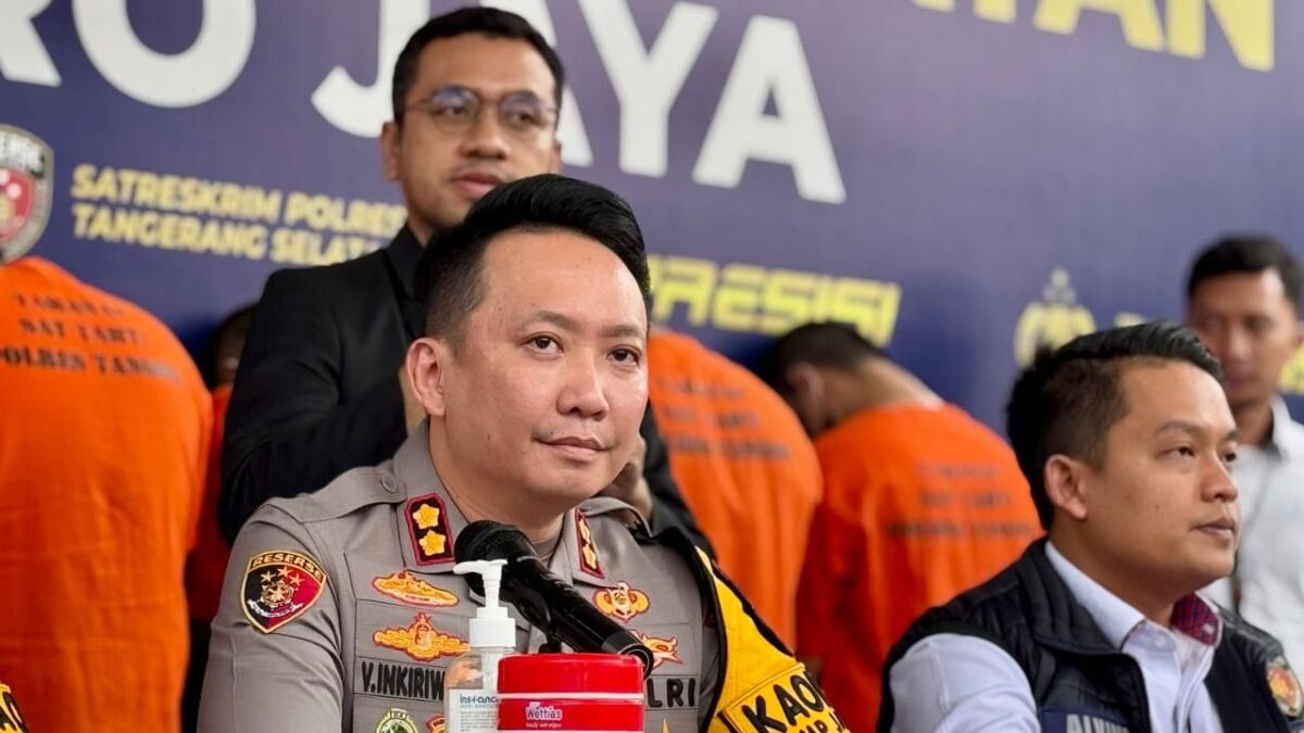 Polres Tangsel Ringkus Sindikat Judi Online Internasional