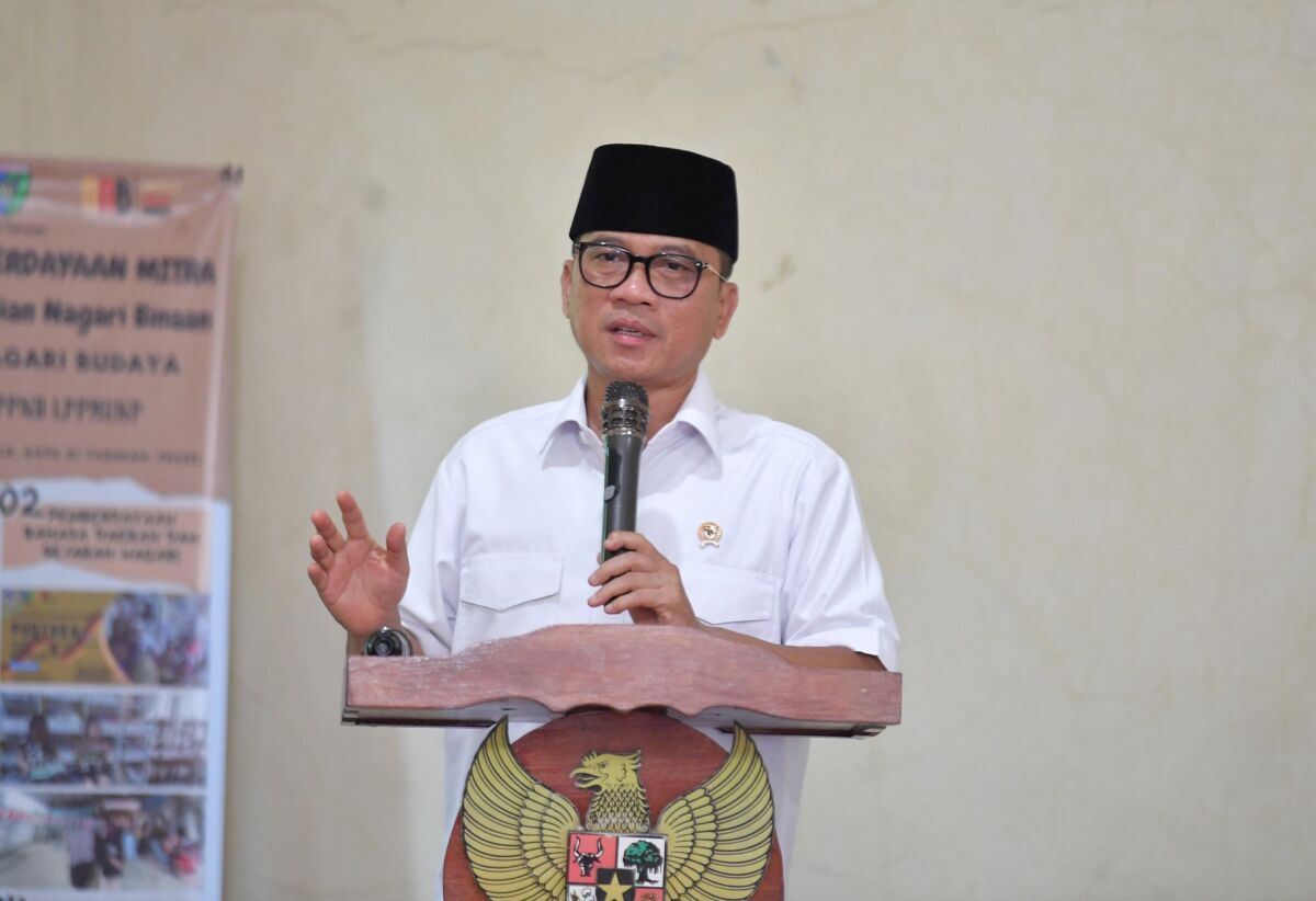 Dukung Program Prioritas Presiden Prabowo, Mendes Resmikan Minas Apdesi Merah Putih