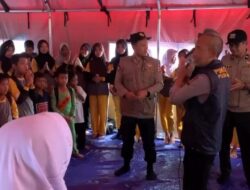 Polda Jawa Barat Berikan Trauma Healing untuk Anak-anak Terdampak Bencana di Sukabumi