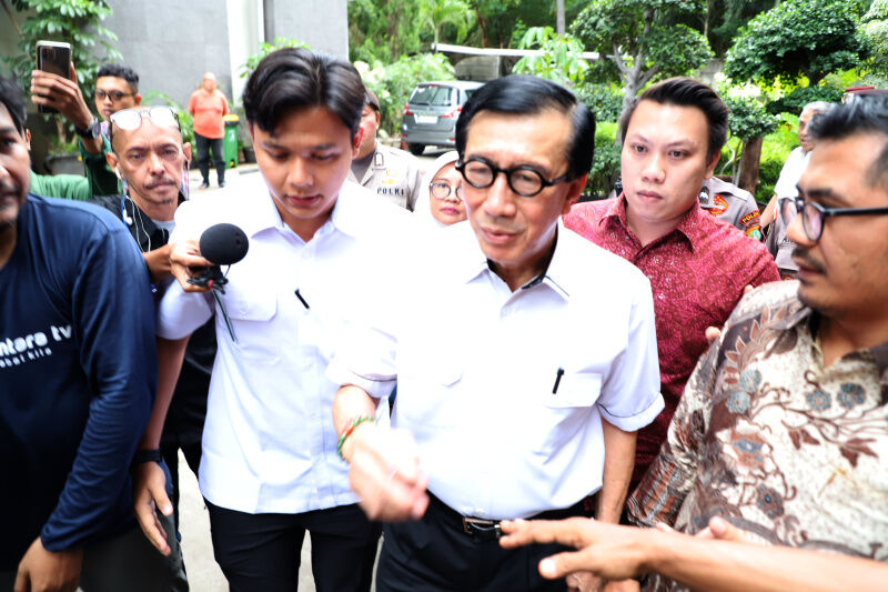 Diperiksa KPK, Yasonna Dicecar Kasus PAW Harun Masiku