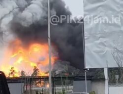 Kebakaran Besar di PIK 2 Tangerang, Lokasi di Gudang Mainan