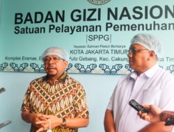 Tinjau Dapur SPPG Pulogebang, M. Qodari: Dapurnya Bersih, Gizi Terpenuhi dan Rasanya Tidak Kalah dari Restoran