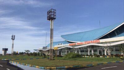 Bandara Kuabang Kao Ditutup Sementara Akibat Letusan Gunung Ibu