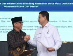 Pastikan Keamanan Obat dan Makanan di Desa, Kemendes Gandeng BPOM