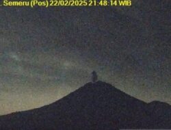 Waspada, Gunung Semeru Tercatat Erupsi 11 Kali pada Sabtu Malam, Salah Satunya Setinggi 700 Meter