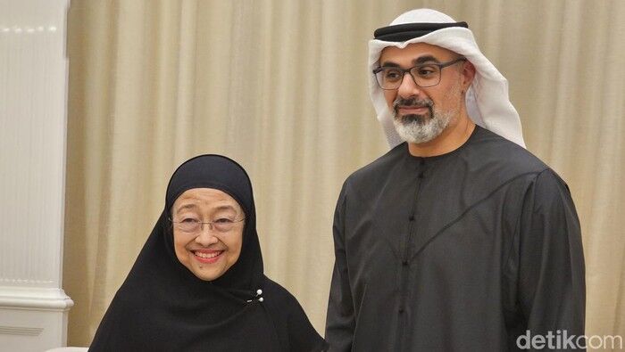 Bertemu Pangeran Khaled, Megawati Jajaki Kerja Sama BRIN dengan Uni Emirat Arab
