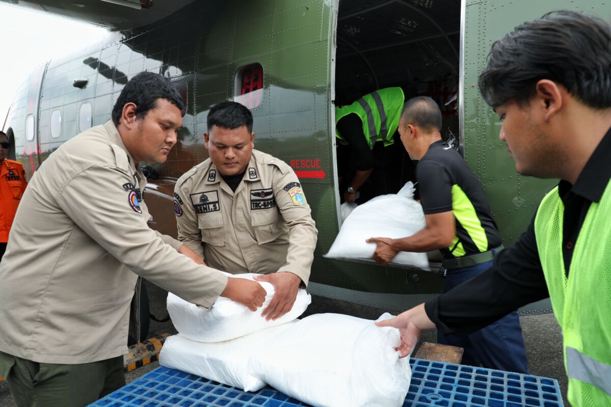 BPBD Jakarta Tingkatkan OMC Kurangi Curah Hujan Selama Tiga Hari Mendatang