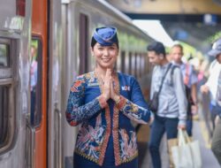 Jumlah Wisman Pengguna Kereta Api Naik Terus dari Tahun ke Tahun