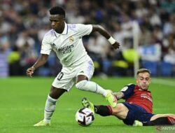 LIGA SPANYOL — Posisi Real Madrid di Puncak Klasemen Terancam Usai Ditahan Imbang Osasuna 1-1