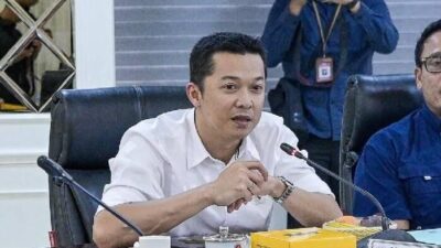 Wamen Taufik Hidayat Kunjungi Ruang Kerja Dito Ariotedjo di Kemenpora Senin Malam