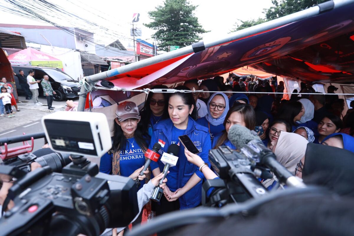 Peduli Korban Kebakaran, Srikandi Demokrat Beri Bantuan dan Jemput Bola Layanan Kesehatan