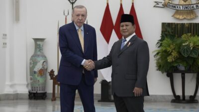 Di Hadapan Prabowo, Erdogan Puji Ketegasan Indonesia Bela Palestina