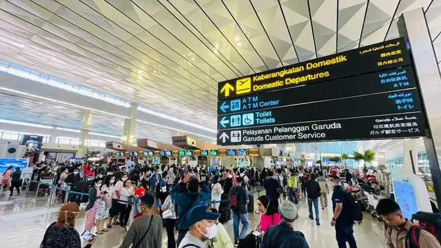 Puncak Arus Mudik Lebaran 2025 di Bandara Soetta Diprediksi Terjadi 28 Maret