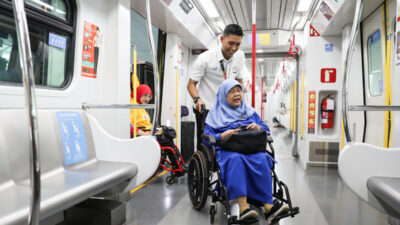 Sebanyak 250 Difabel Dilayani PT KAI Daop 1 Mudik pada H-2 Lebaran 2025