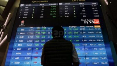 IHSG Naik 21,59 Poin pada Penutupan Perdagangan Hari Senin