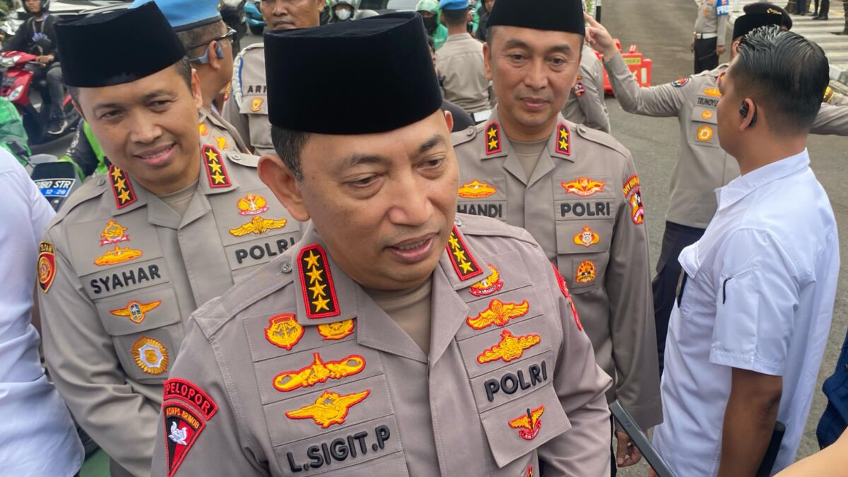 Kapolri Bilang Puncak Arus Mudik Lebaran 2025 Bakal Terjadi Sabtu Dini Hari