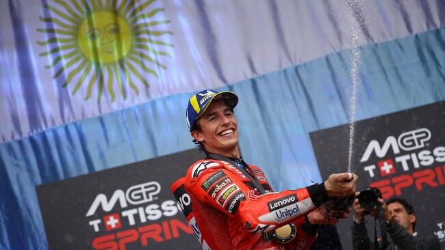 Tren Positif Naungi Marc Marquez dengan Juarai MotoGP Seri Sirkuit Lusail, Qatar