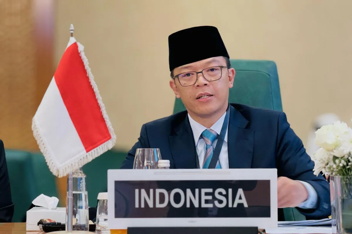 Temui Wakil Palestina di PBB, Menlu RI Nyatakan Kesiapan Kirim Pasukan Penjaga Perdamaian ke Gaza