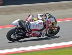 MOTO2 THAILAND — Sempat Khawatirkan Kondisi Bahu, Mario Aji Berhasil Finis di Posisi 4 Sesi Practice I