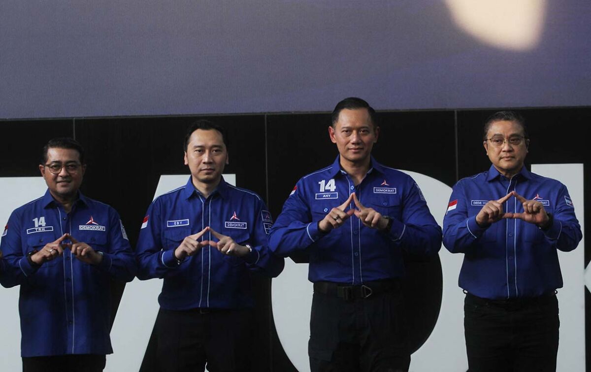 AHY Minta Pengurus Baru Demokrat Jadi Kekuatan Baru dalam Lima Tahun ke Depan