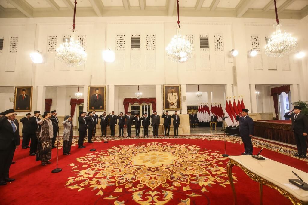 Presiden Prabowo Resmi Lantik 31 Dubes dan Organisasi Internasional