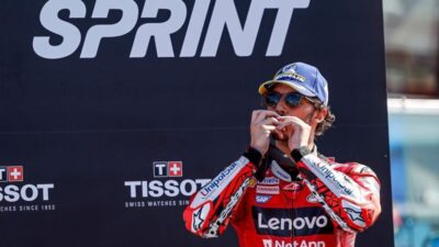 Bagnaia Tak Puas hanya Raih Podium Ketiga di Sprint Race GP Spanyol