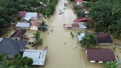 Banjir Landa Aceh Selatan, Ratusan Rumah Terendam di 7 Desa