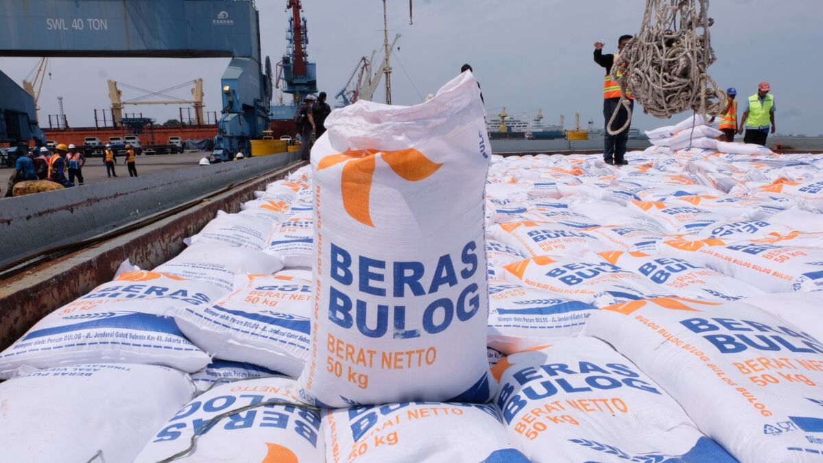 Pasokan Beras Nasional Terkendali Jelang Nataru