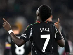 LIGA INGGRIS — Bukayo Saka Penentu Kemenangan Arsenal atas Fulham