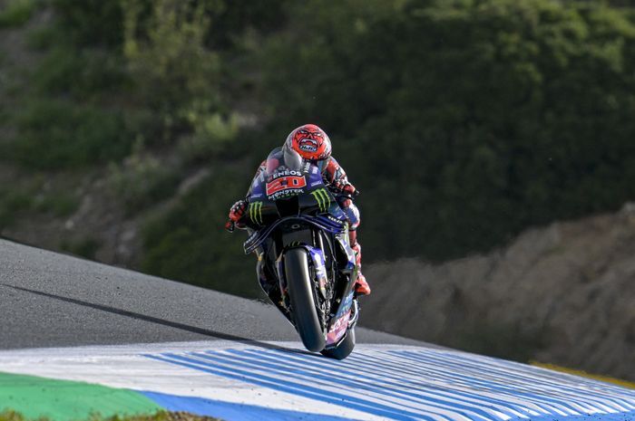 Ada Kegembiraan di Balik Kegagalan Quartararo Finis Sprint Race di GP Spanyol