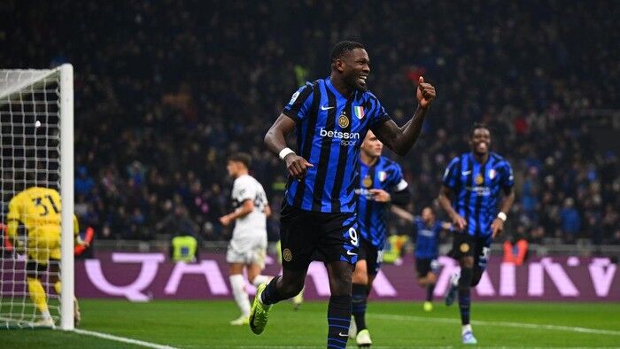 LIGA ITALIA -- Inter Milan Ditahan Imbang 2-2 di Markas Parma