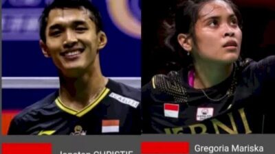 BULU TANGKIS -- Jonatan dan Gregoria Hari Ini Main di Babak 16 Besar Kejuaraan Asia 2025