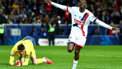 SEPAK BOLA — Kalahkan Dunkerque 4-2, PSG Amankan Tiket Final Piala Prancis
