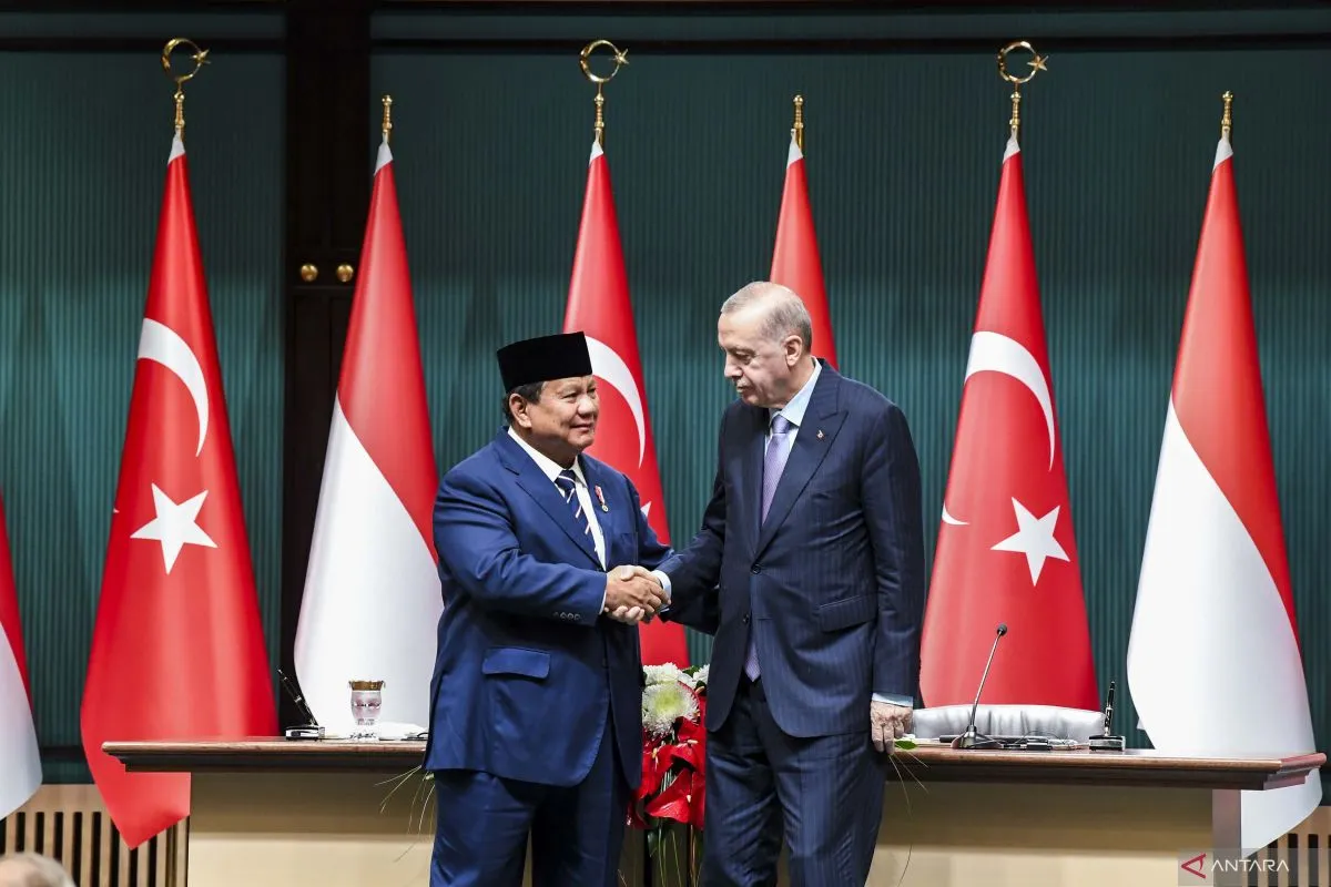 Prabowo Ajak Turki Perkuat Investasi Infrastruktur dan Kesehatan di RI