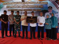 Lahat Menuju Swasembada Pangan, Wakil KSP Apresiasi Pembangunan Irigasi Teknis