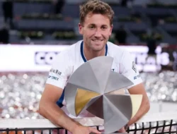 TENIS — Hempaskan Jack Draper di Final, Casper Ruud Juara Madrid Open 2025