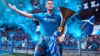 SEPAK BOLA -- McTominay Pemain Terbaik Liga Italia 2024/25