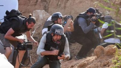 Gelar Unjuk Rasa, Jurnalis di Gaza Desak Internasional Lindungi Pekerja Media