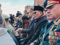 Menhan Sjafrie Wakili Presiden Prabowo di Acara Russia Victory Day Parade 2025 di Moskow